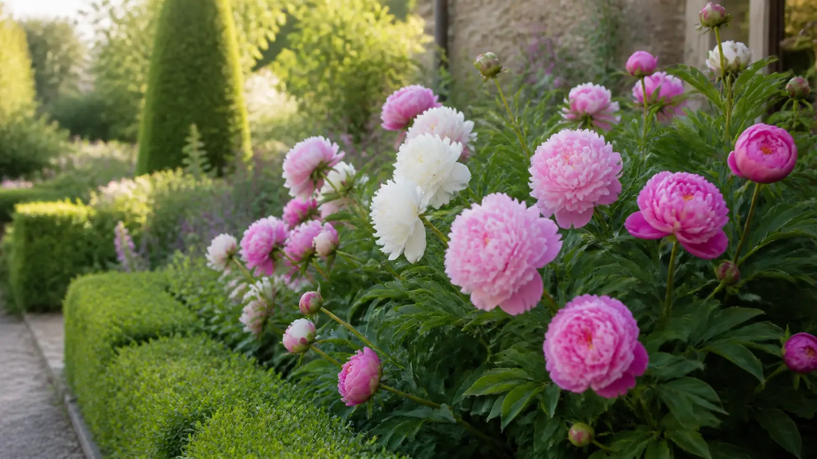 Saison des pivoines, quand les fleurs apparaissent vraiment au jardin