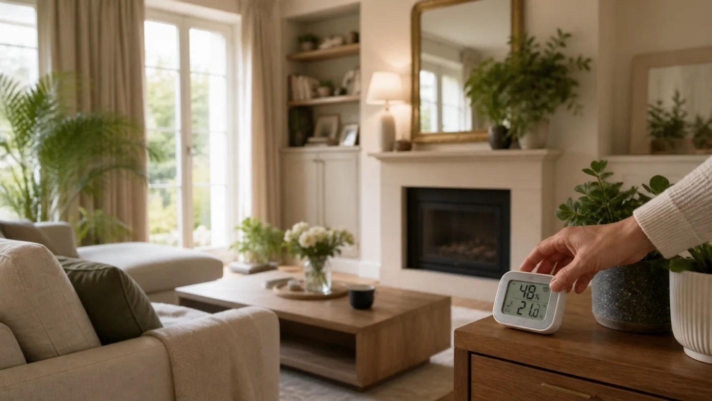 Mesurer le bon taux d'humidité dans une maison